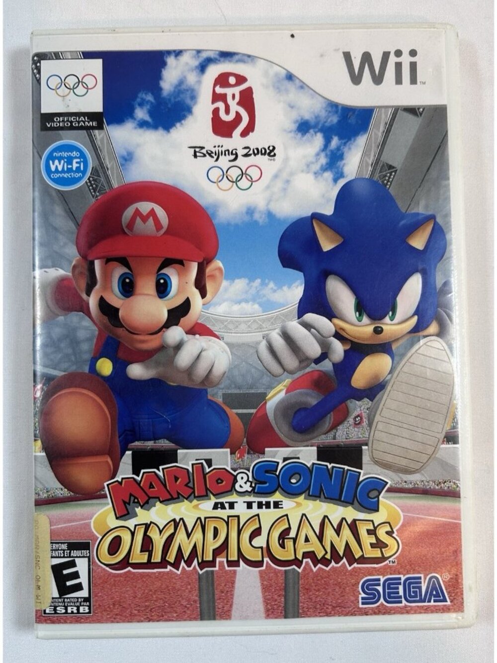 Mario & Sonic at the Olympic Games Beijing 2008 Nintendo Wii Complete Tested